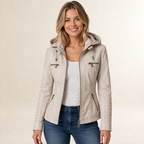 Drusilla | Trenchcoat met capuchon voor dames, met rits en zakken
