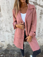 Cathalina | Gebreide Damesjas met Relaxed Fit – Zachte, Lichtgewicht Casual Jas