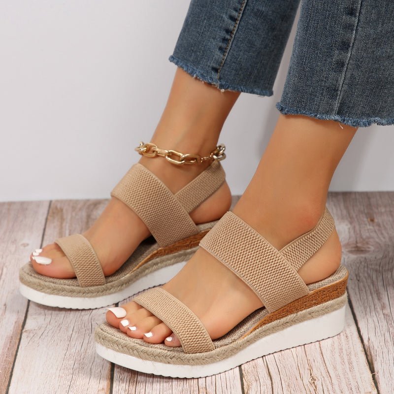 Indra | Comfortabele plateausandalen voor dames – orthopedisch, lichtgewicht, antislip, met demping