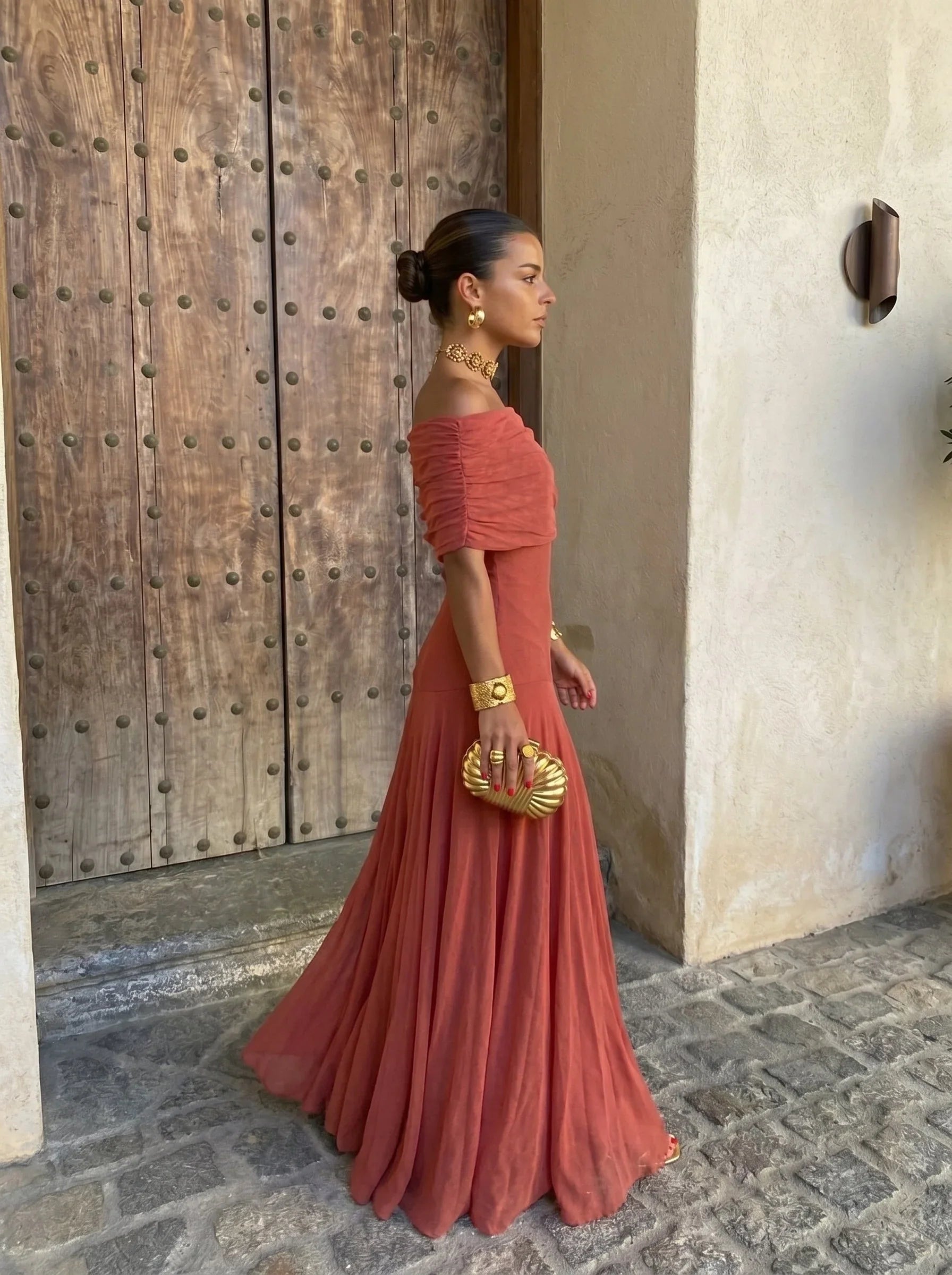 Virelia | Maxi-jurk voor dames – Elegante lange jurk met flatterende pasvorm