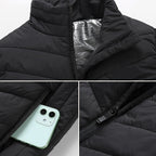 Belit | Verwarmde Herenbodywarmer met Graphene – Mouwloos Vest met Regelbare Warmte
