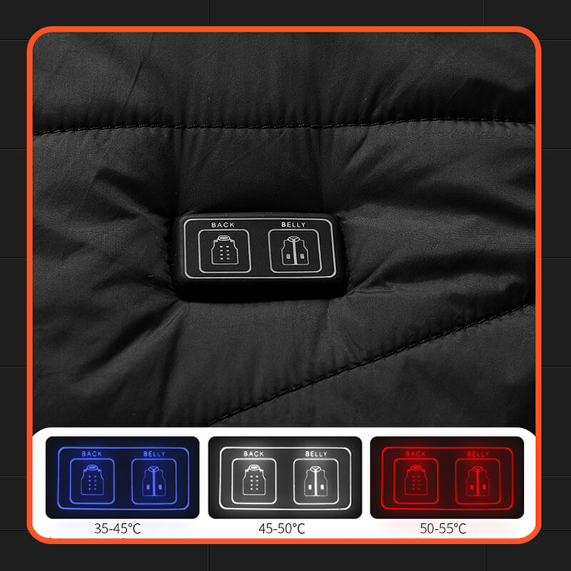 Belit | Verwarmde Herenbodywarmer met Graphene – Mouwloos Vest met Regelbare Warmte