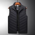 Belit | Verwarmde Herenbodywarmer met Graphene – Mouwloos Vest met Regelbare Warmte