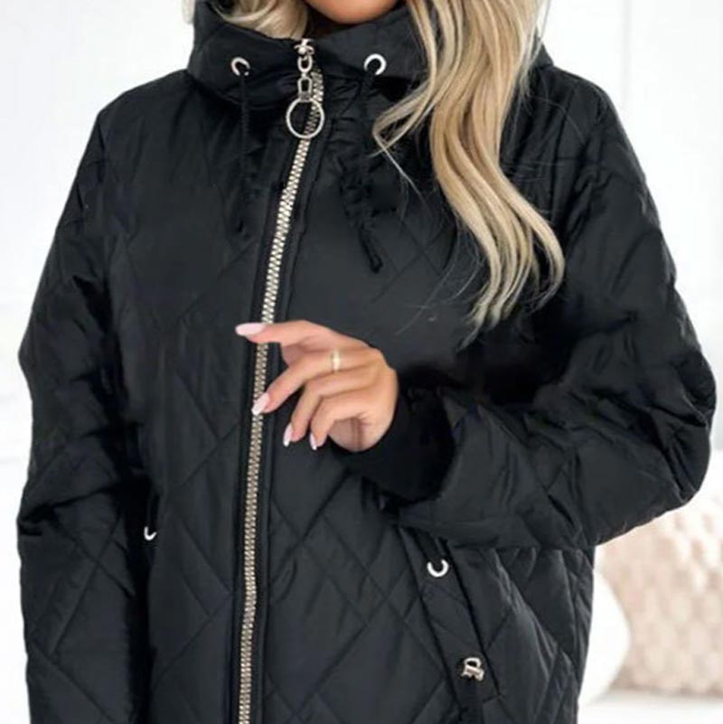 Cuneera | Oversized Pufferjas Dames – Lichtgewicht Gewatteerde Winterjas
