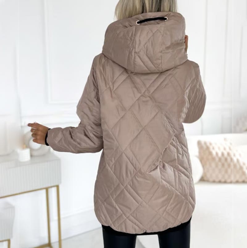 Cuneera | Oversized Pufferjas Dames – Lichtgewicht Gewatteerde Winterjas