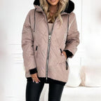 Cuneera | Oversized Pufferjas Dames – Lichtgewicht Gewatteerde Winterjas