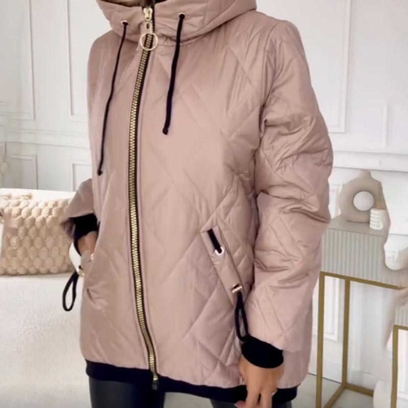 Cuneera | Oversized Pufferjas Dames – Lichtgewicht Gewatteerde Winterjas