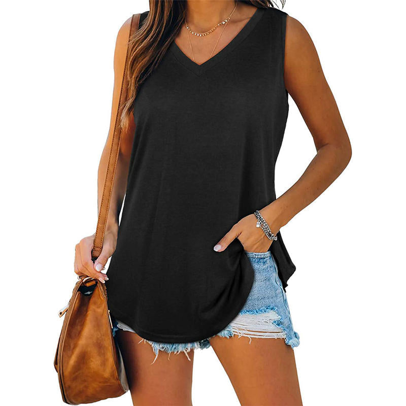 Zorena | Zomertop met V-hals voor dames – Casual, luchtige blouse voor dagelijks gebruik