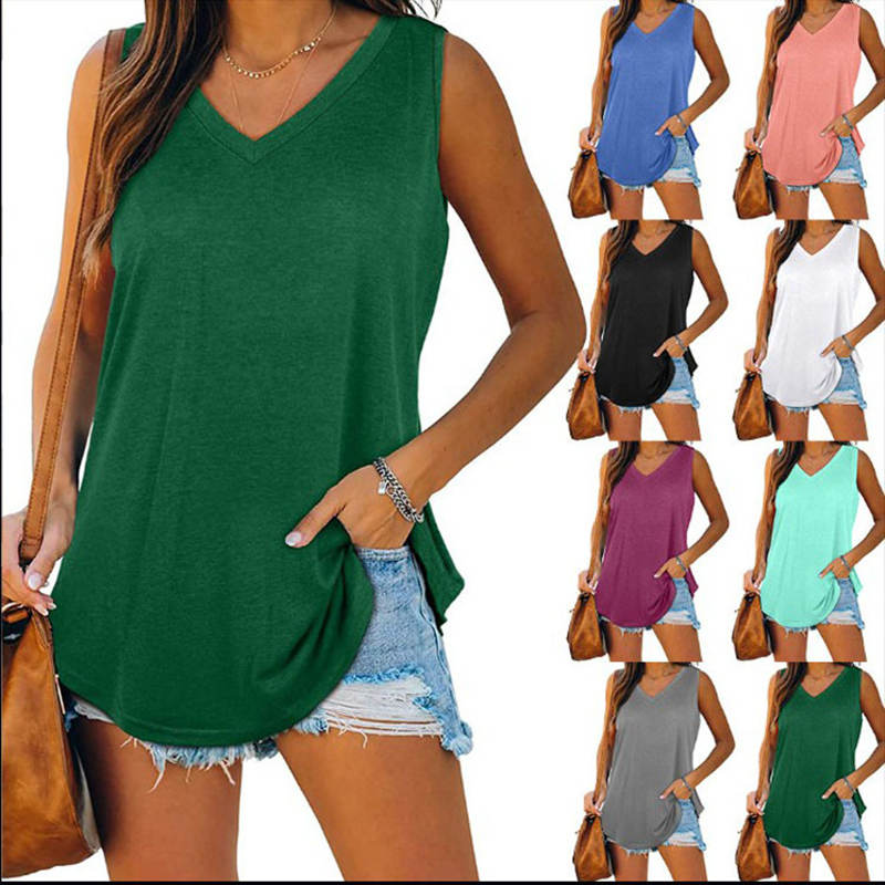 Zorena | Zomertop met V-hals voor dames – Casual, luchtige blouse voor dagelijks gebruik