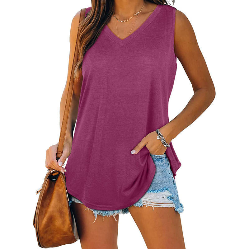 Zorena | Zomertop met V-hals voor dames – Casual, luchtige blouse voor dagelijks gebruik