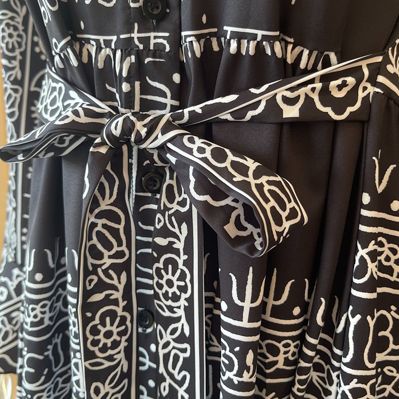 Nerinae | Bohemien zomerjurk voor dames – Luchtige, soepel vallende maxi-jurk