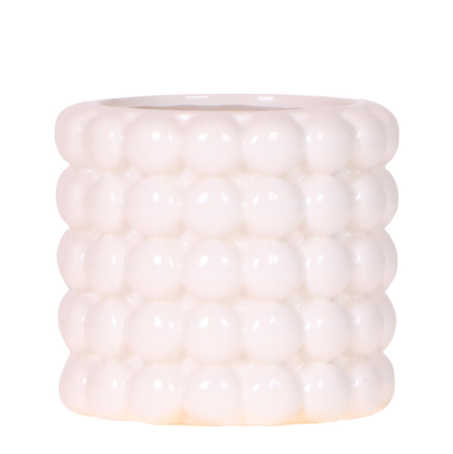 Poppy sierpot - White - Ø9cm