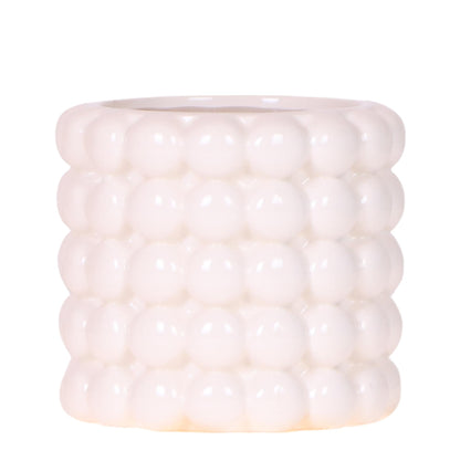 Poppy sierpot - White - Ø9cm