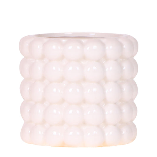 Poppy sierpot - White - Ø9cm