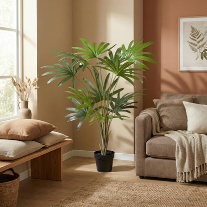 Kunstplant Rhapis Excelsa - 120cm