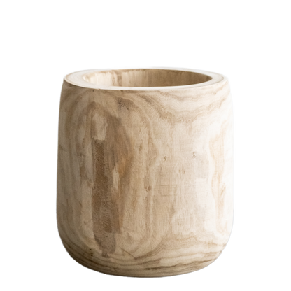 Pot - Hout lichtbruin - Pia pot - L - H31 W29