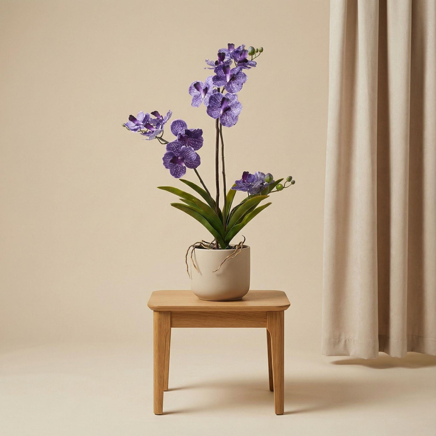 Kunstplant - Orchidee Vanda - 60 cm