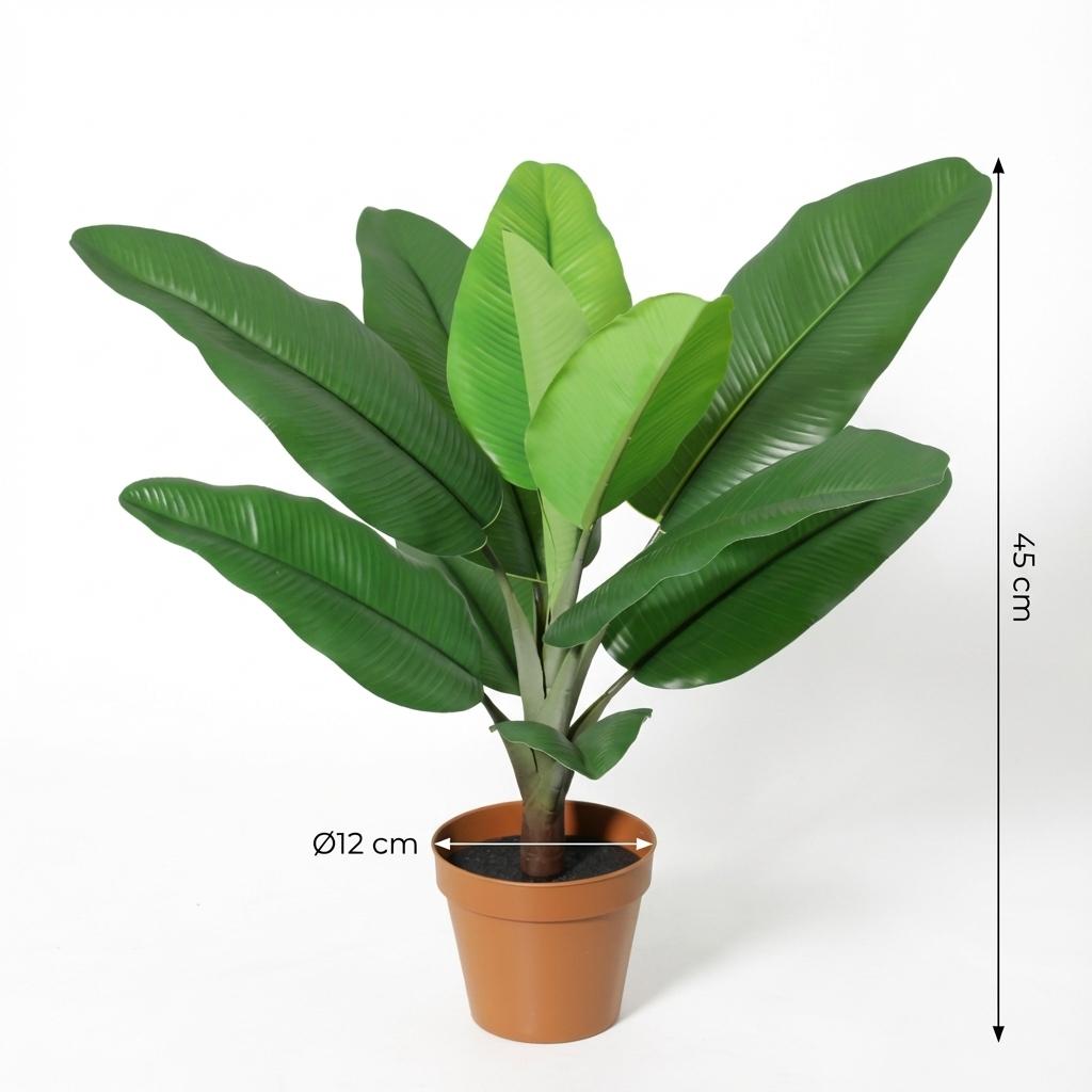 Kunstplant Philodendron Jungle King - 45cm