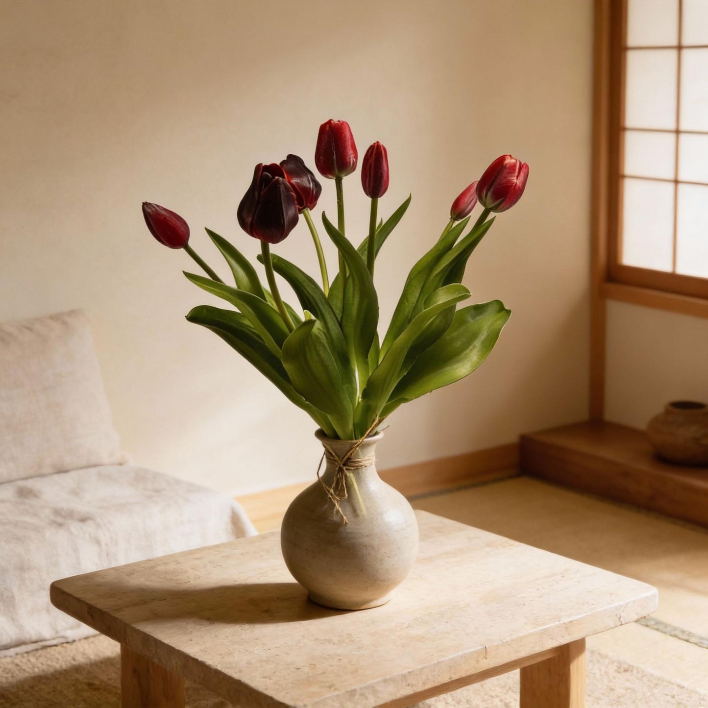 Kunsttulpen - Diep Rood - ‘Real Touch’