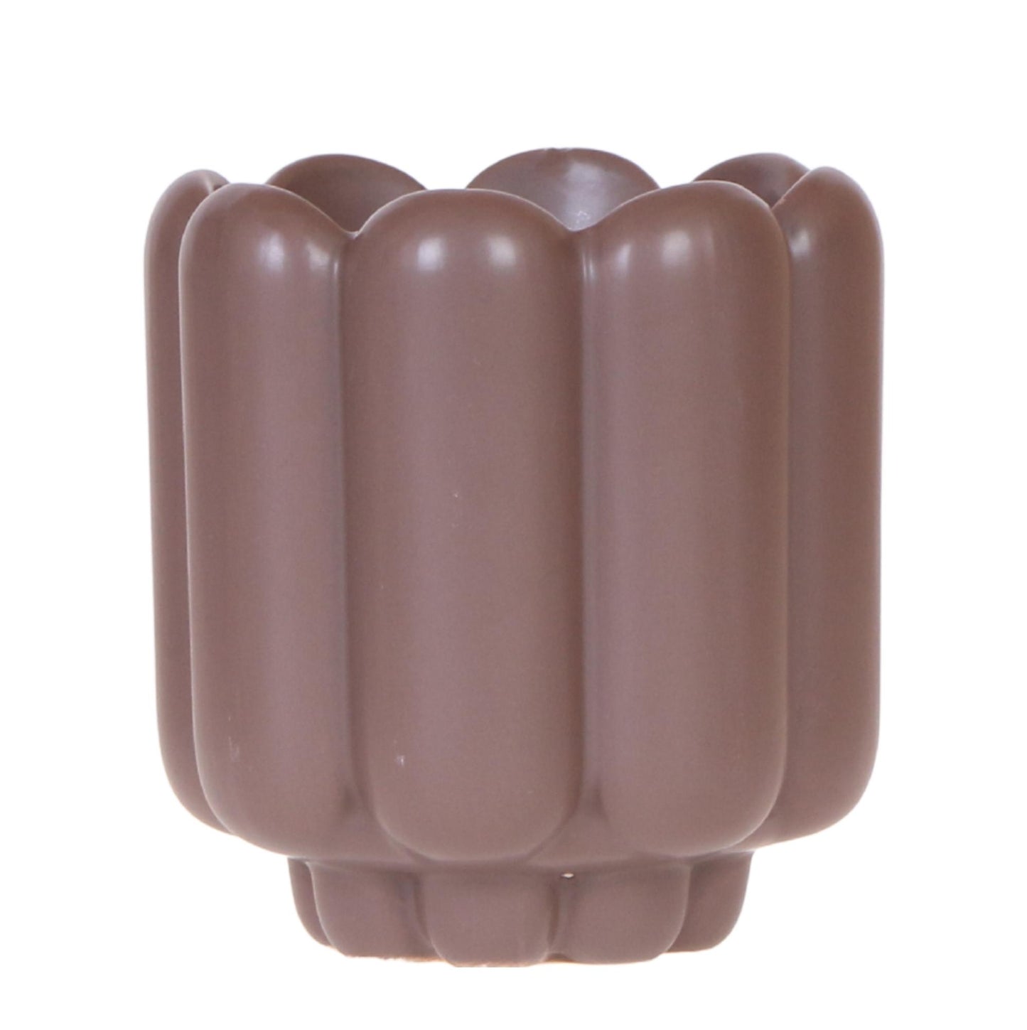 Retro sierpot - Brown - Ø9cm