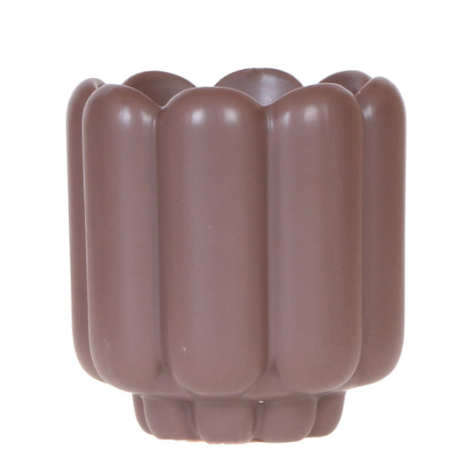 Retro sierpot - Brown - Ø9cm