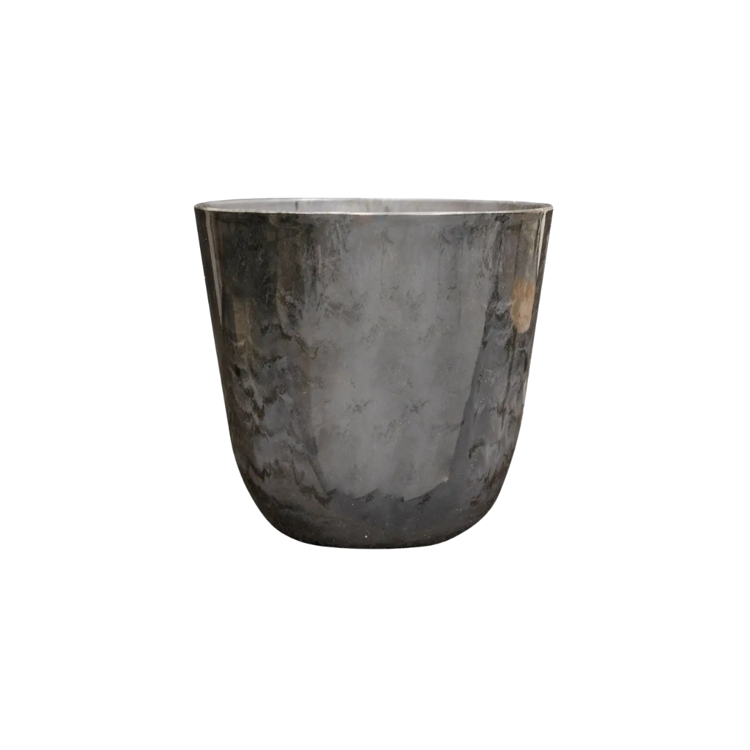 Pot Palermo marble grijs D30 x H28