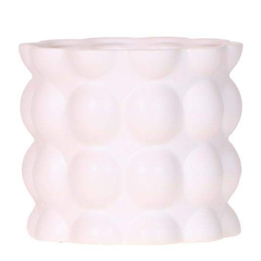 Cotton sierpot - White - Ø12cm