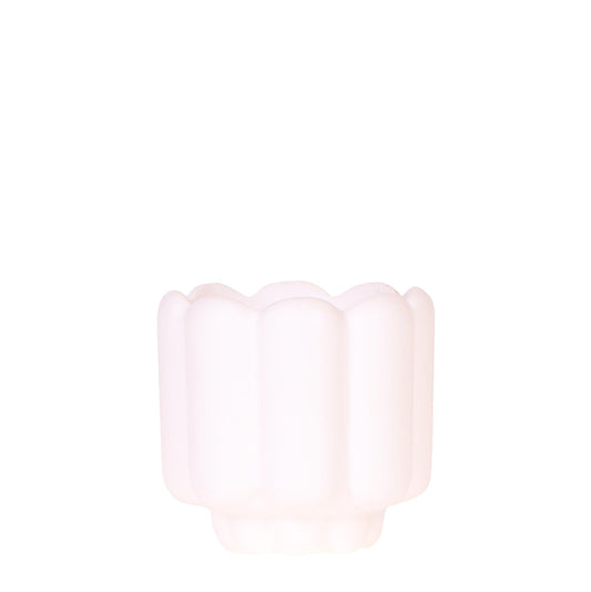 Retro sierpot - White - Ø6cm