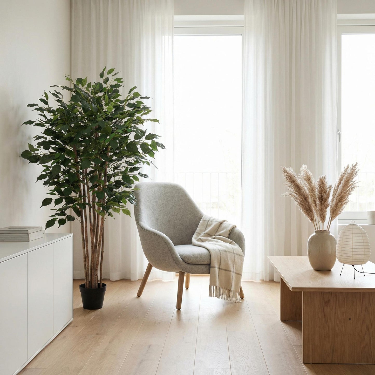 Kunstplant Ficus Benjamina - 150cm