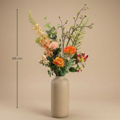 Kunstbloemen boeket - Amber Peach Deluxe