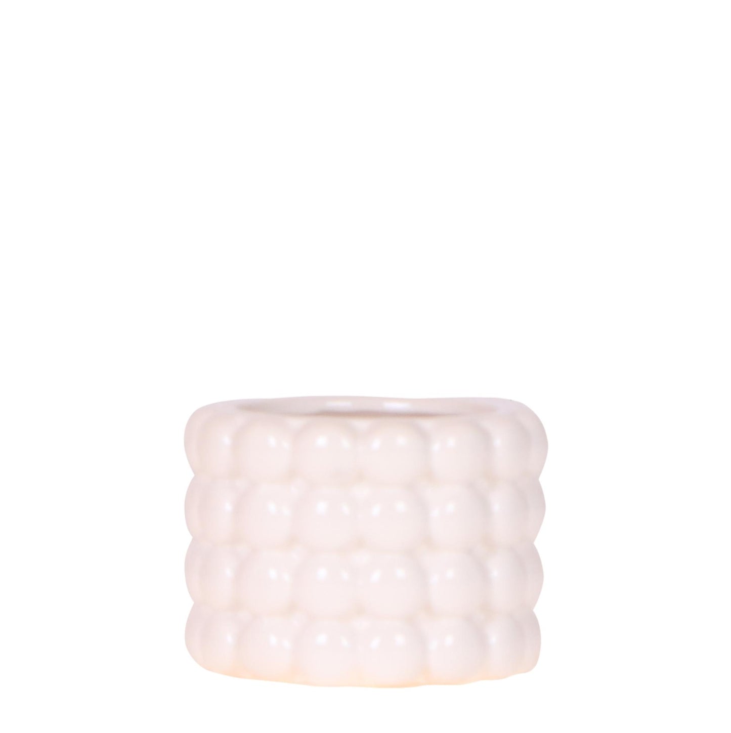 Poppy sierpot - White - Ø6cm