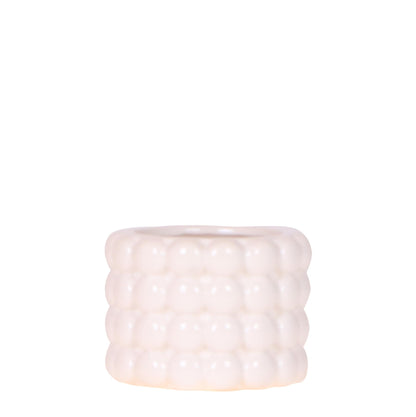 Poppy sierpot - White - Ø6cm