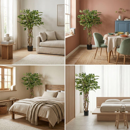 Kunstplant Ficus Liana - 140cm