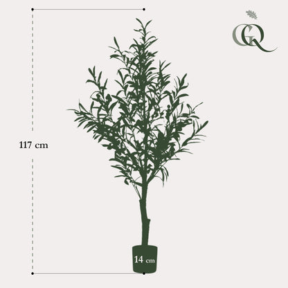Kunst Olijfboom - 115 cm