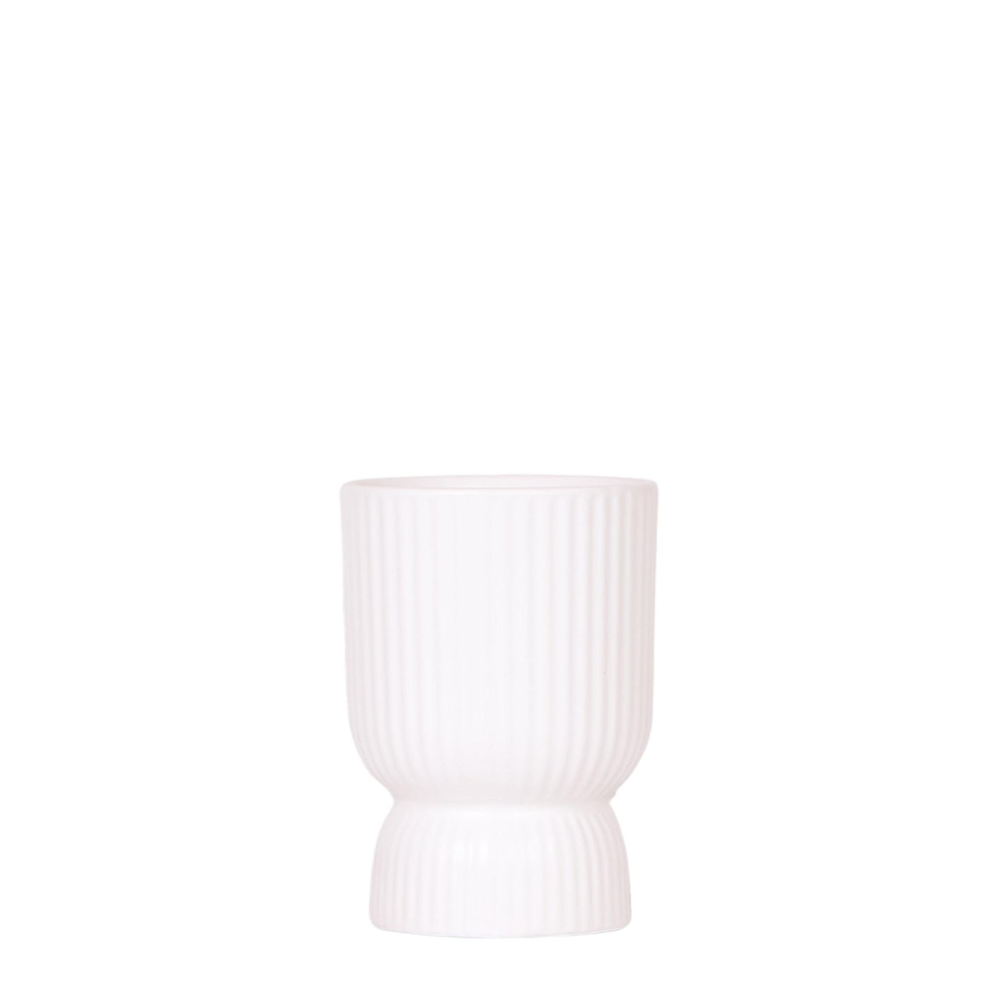 Diabolo pot white - Ø9cm