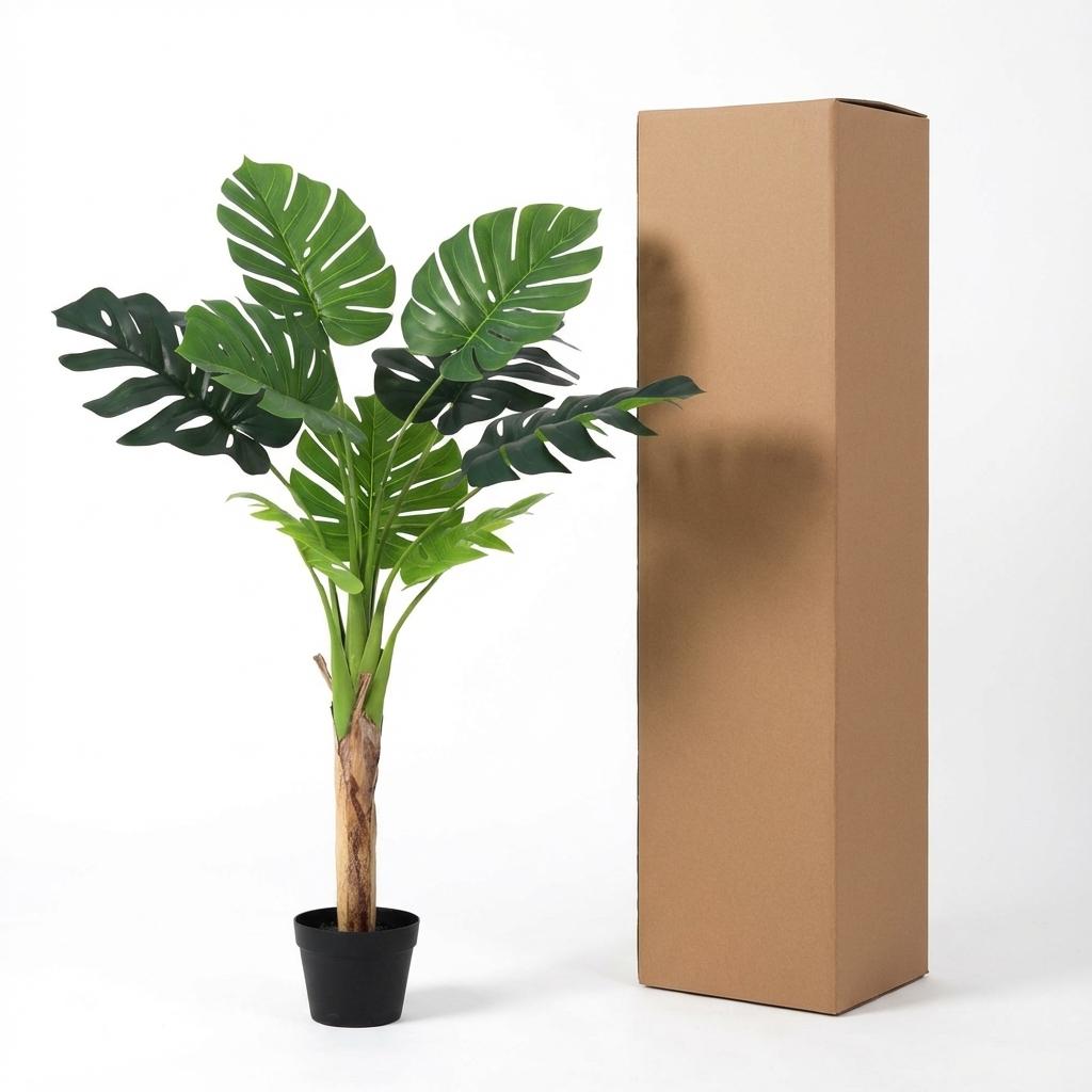 Kunstplant Monstera Deliciosa - 120cm