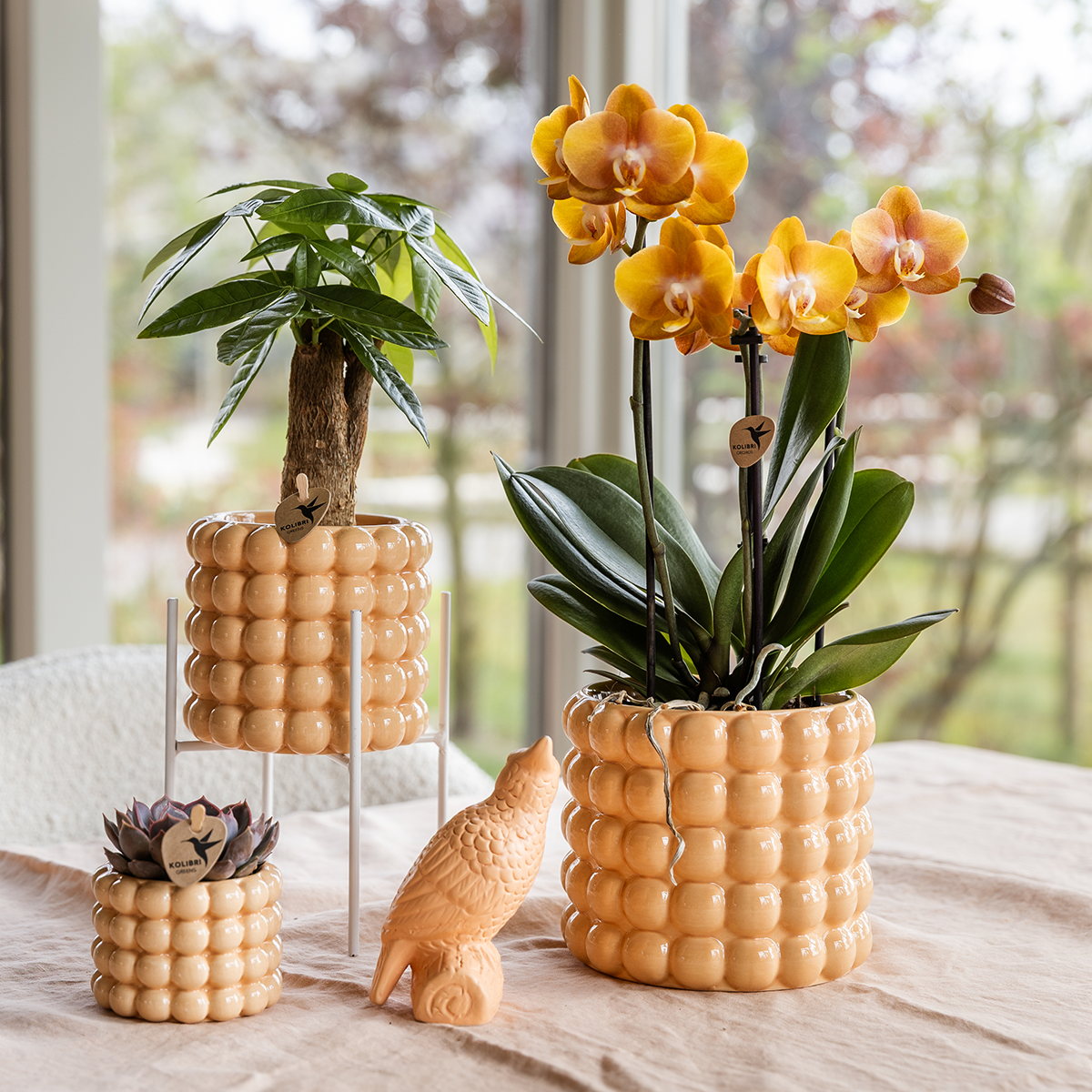 Poppy sierpot - Peach - Ø9cm