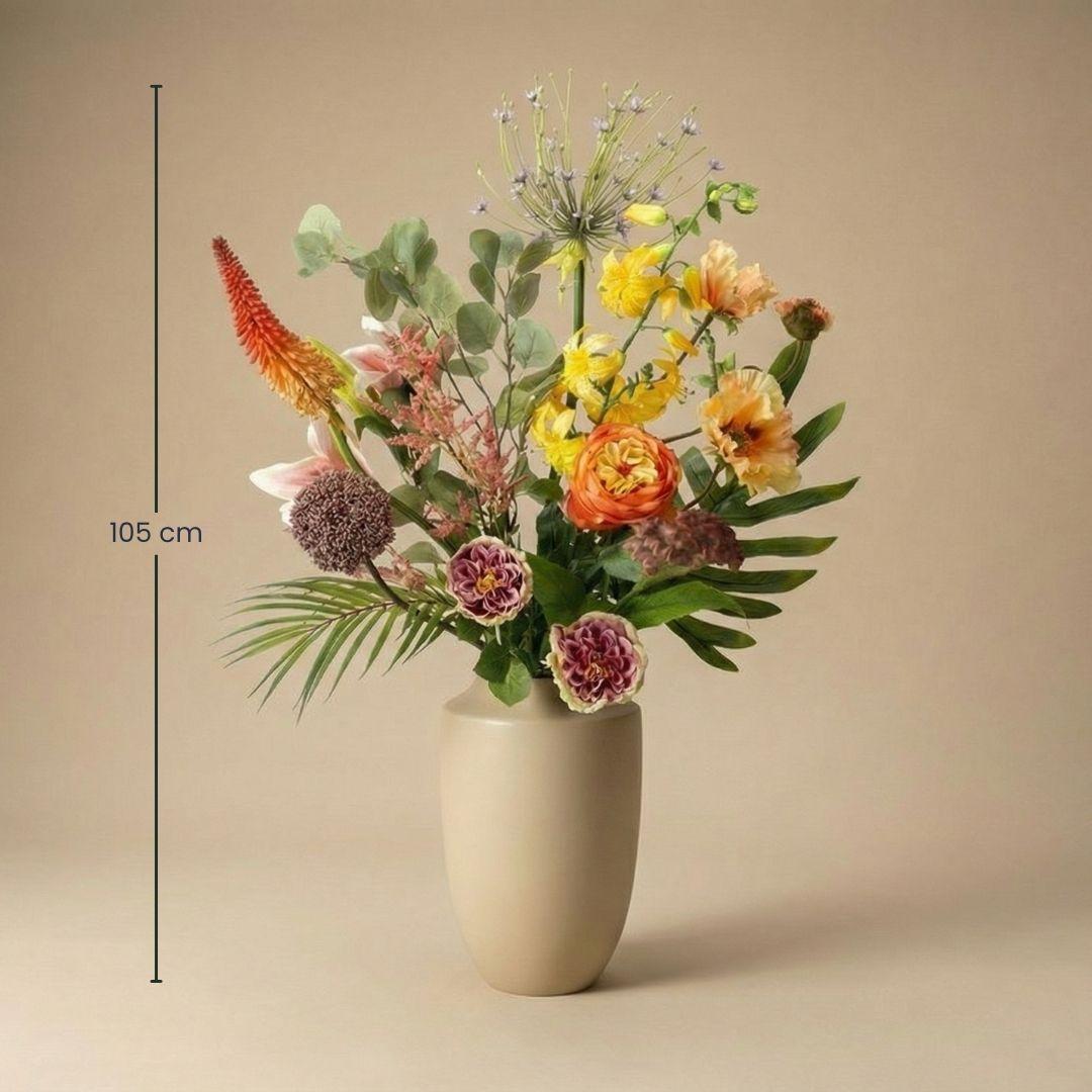 Kunstbloemen boeket - Tropical Chic Deluxe