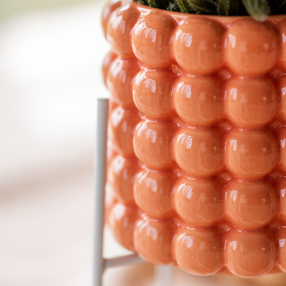 Plantenset Poppy Oranje + sierpotten