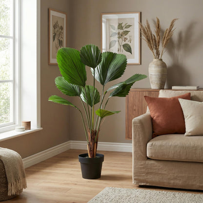 Kunstplant Licuala Grandis - 104cm