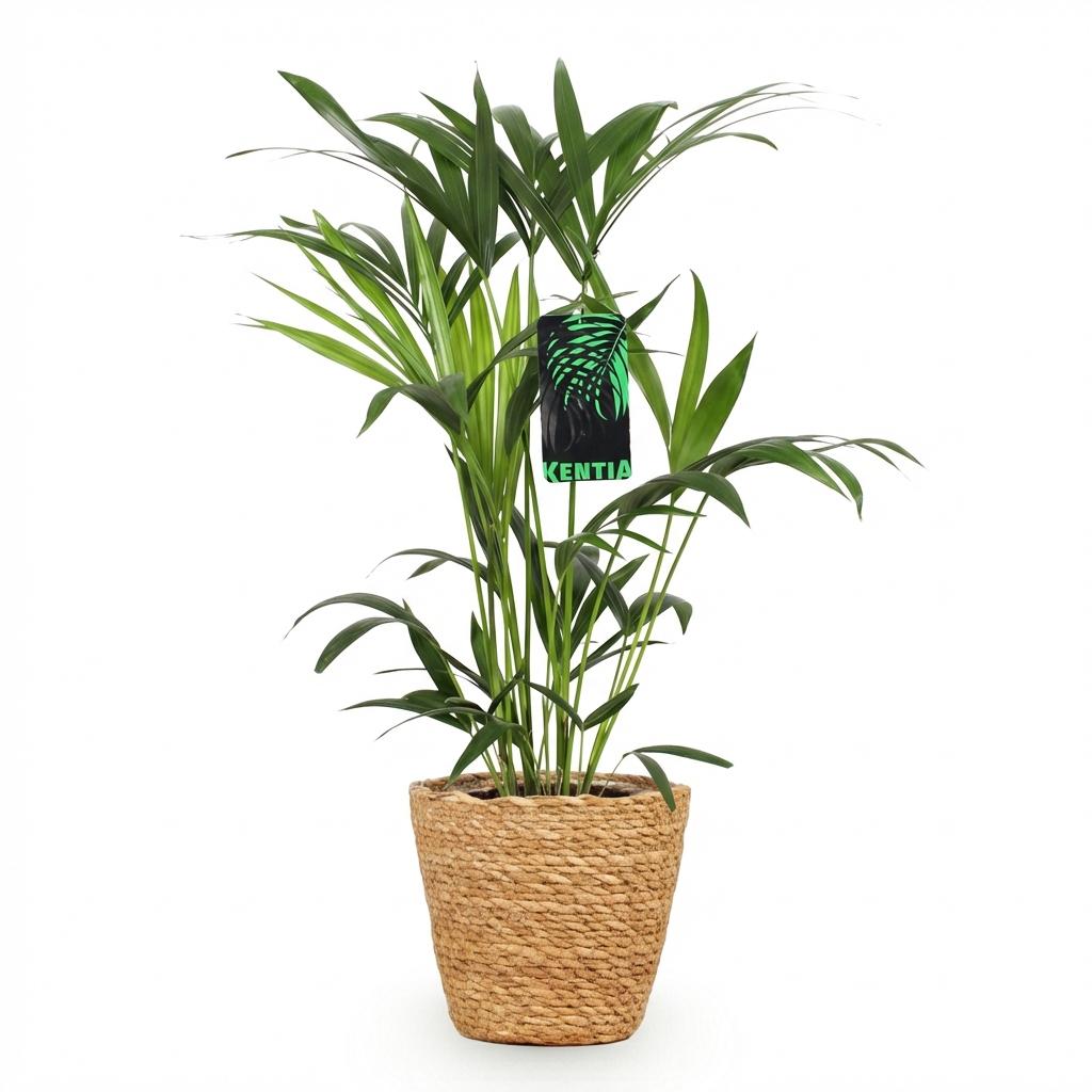 Howea Forsteriana Kentia Palm + mand