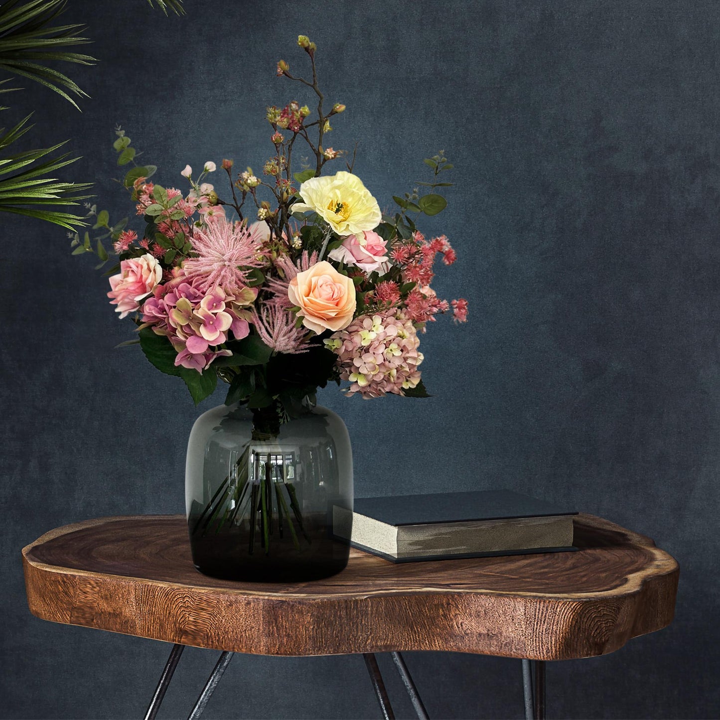 Kunstbloemen - Boeket M - Mystic Summer - 65 cm