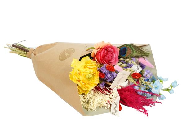 Droogbloemen & Zijde - Summer Party - ↕55cm