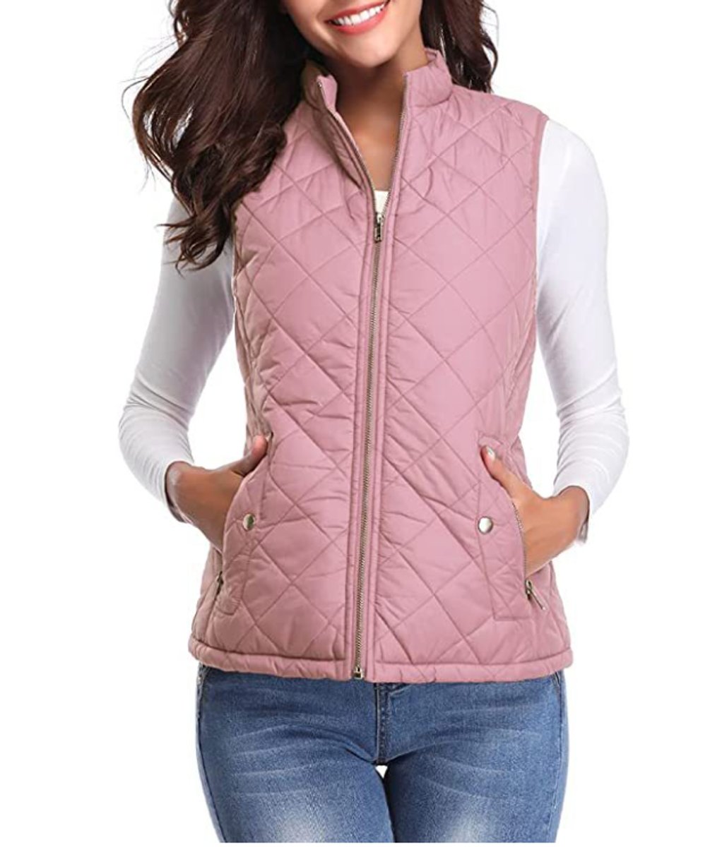 Winona | Gewatteerd damesvest – Lichtgewicht vest met ritssluiting