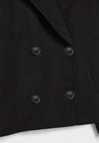 Kessara | Korte Damesjas – Double-Breasted, Tijdloos Design & Comfortabele Pasvorm